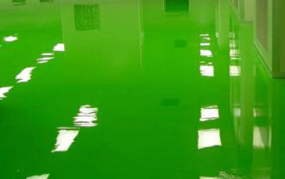 環氧自流平地坪漆如何做出厚度為2mm的工程？